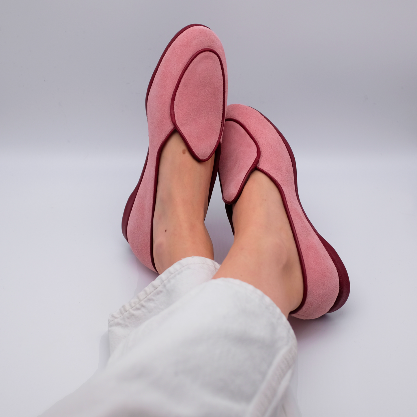 Carmen pink & burgundy