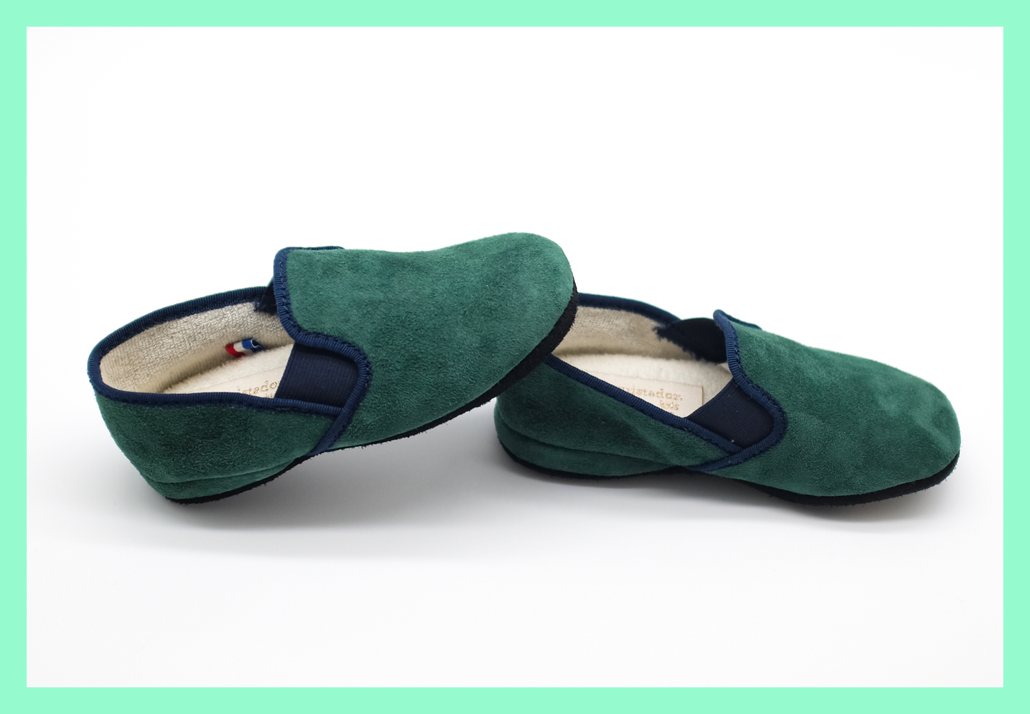 Balthazar green & navy
