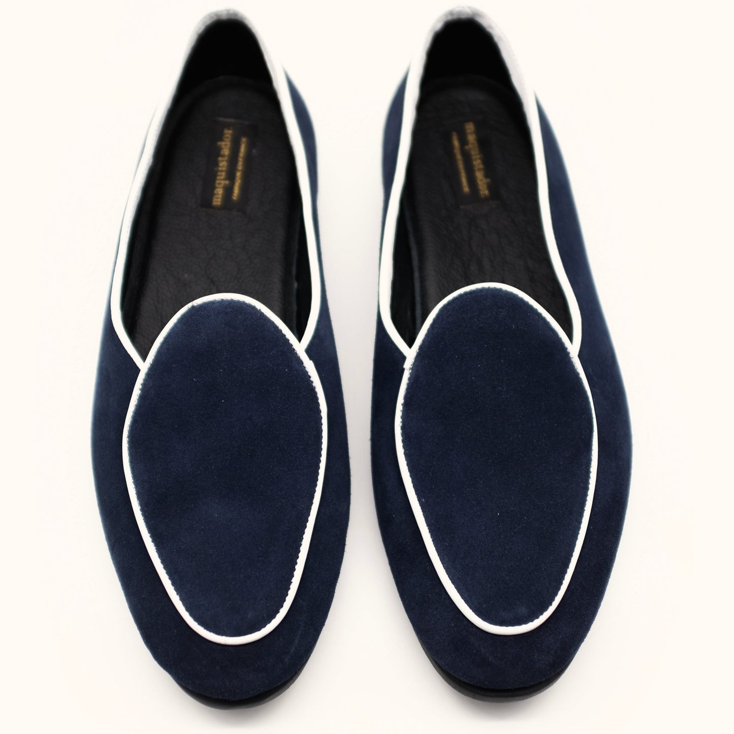 Casanova midnight blue & white