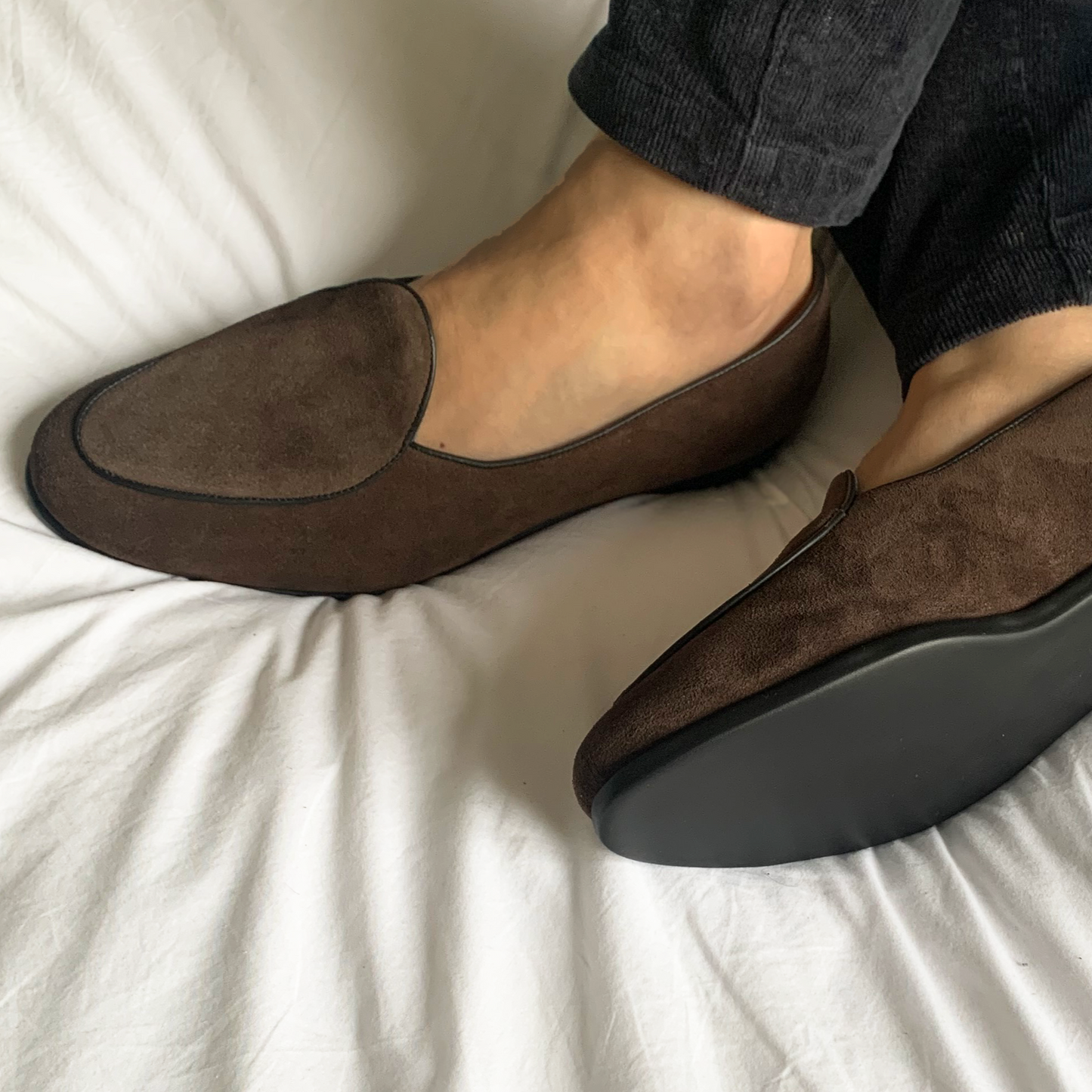Casanova brown suede