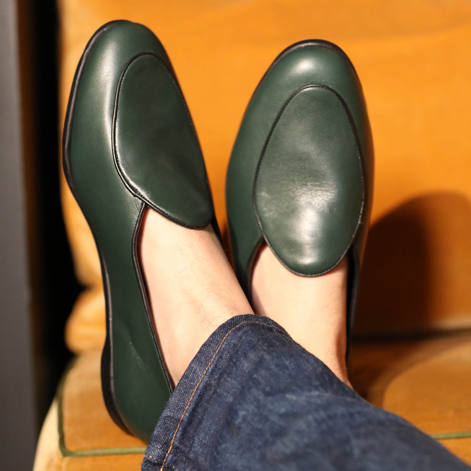 Casanova green | Men's shoes made in France maquistador. Casanova green | Men's shoes made in France maquistador.